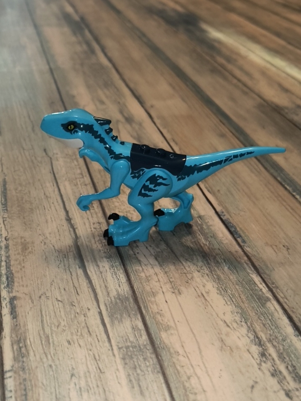 Authentic LEGO Jurassic World Blue Raptor Figure